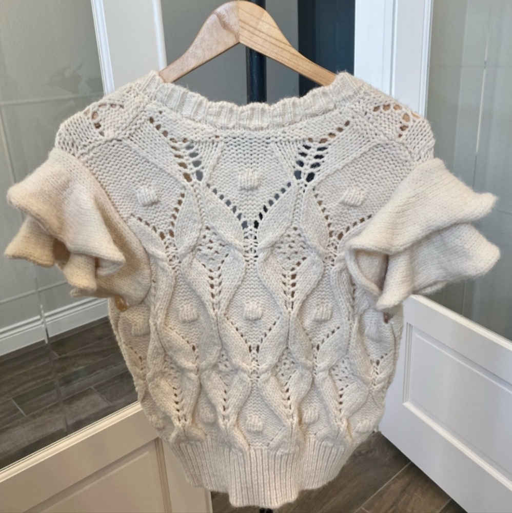 Cream cardigan - Picture 2 of 2
